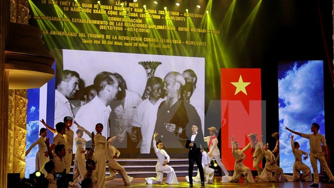 Vietnam-Cuba diplomatic relationship marked in HCM City ảnh 1 Vietnam-Cuba diplomatic relationship marked in HCM City ảnh 1