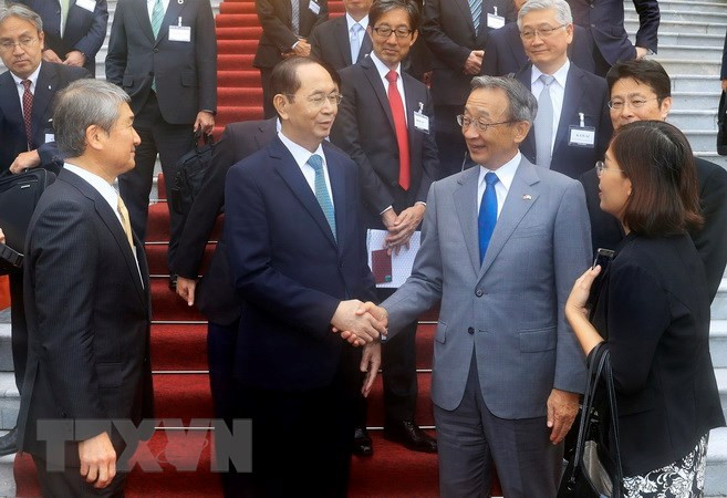 Keidanren commended for fostering Vietnam-Japan investment ties ảnh 1 Keidanren commended for fostering Vietnam-Japan investment ties ảnh 1