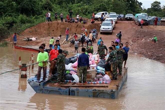 Thai government calls all people to donate for Lao victims of dam break ảnh 1
