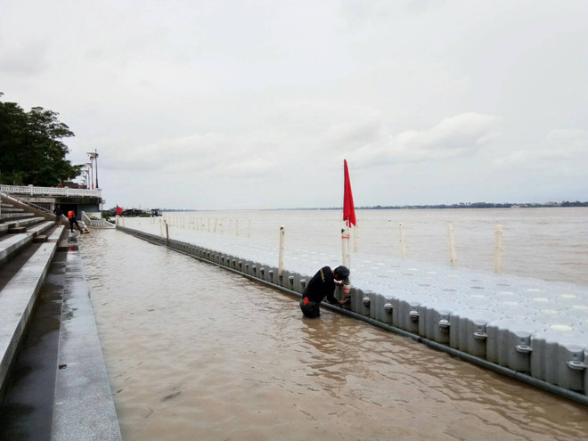 Thai authorities monitoring water level of Mekong River ảnh 1