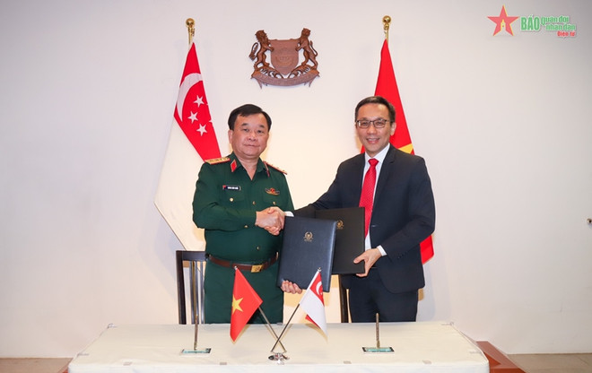 Singapore ,Vietnam reaffirm defence relations ảnh 1 Singapore ,Vietnam reaffirm defence relations ảnh 1