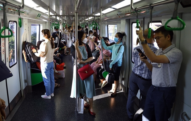 Cat Linh - Ha Dong metro line welcomes 7.2m passengers in a year of commercial operations ảnh 1 Cat Linh - Ha Dong metro line welcomes 7.2m passengers in a year of commercial operations ảnh 1