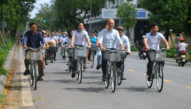 Hue city goes ‘green’ by boosting electric traffic ảnh 1 Hue city goes ‘green’ by boosting electric traffic ảnh 1
