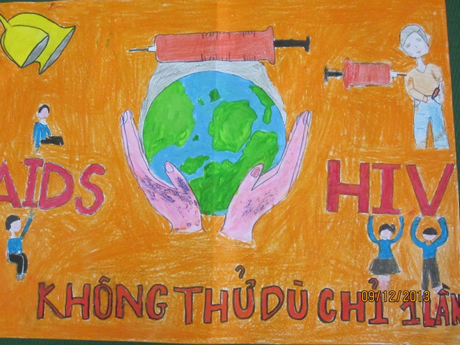 Painting contest launched to prevent discrimination ảnh 1 Painting contest launched to prevent discrimination ảnh 1