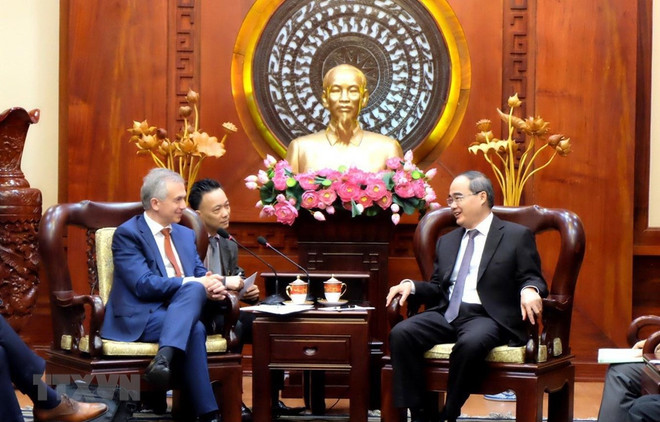 Ho Chi Minh City, Frankfurt boost cooperative ties ảnh 1 Ho Chi Minh City, Frankfurt boost cooperative ties ảnh 1