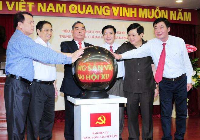Official website on 12th National Party Congress opens ảnh 1 Official website on 12th National Party Congress opens ảnh 1