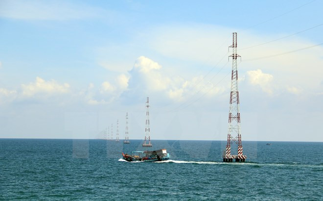 More islanders connected to national power grid in Kien Giang ảnh 1 More islanders connected to national power grid in Kien Giang ảnh 1