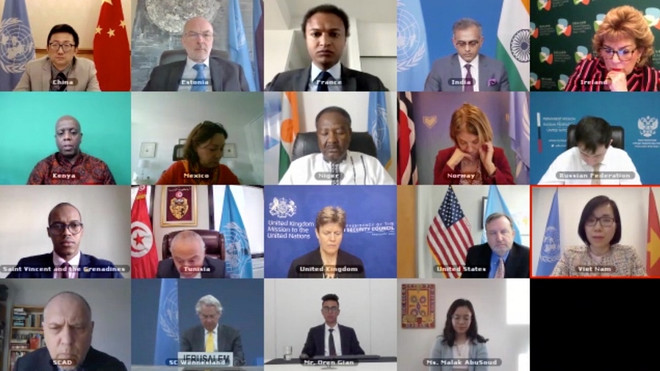 UNSC meeting: Vietnam welcomes progress towards holding election in Palestine ảnh 1