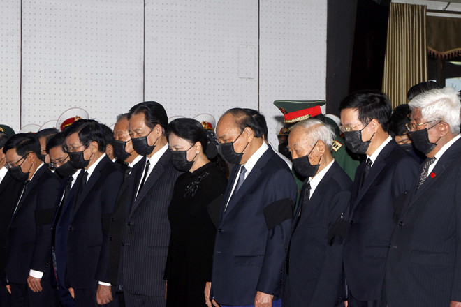 Ceremony held to pay last respects to former Deputy PM Truong Vinh Trong ảnh 2 Ceremony held to pay last respects to former Deputy PM Truong Vinh Trong ảnh 2