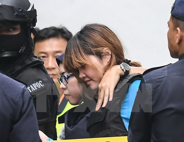 Doan Thi Huong pleads not guilty in murder of DPRK national ảnh 1 Doan Thi Huong pleads not guilty in murder of DPRK national ảnh 1