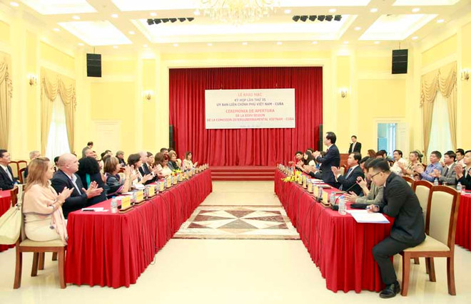 Vietnam, Cuba hold Inter-Governmental Committee’s 35th meeting ảnh 1