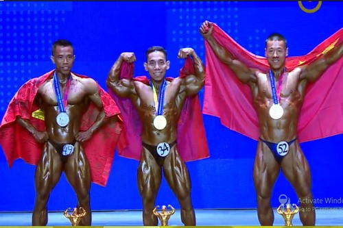 Vietnam has gold at world bodybuilding championships ảnh 1 Vietnam has gold at world bodybuilding championships ảnh 1