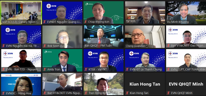 EVN, Singaporean firm cooperate in power development in Vietnam ảnh 1