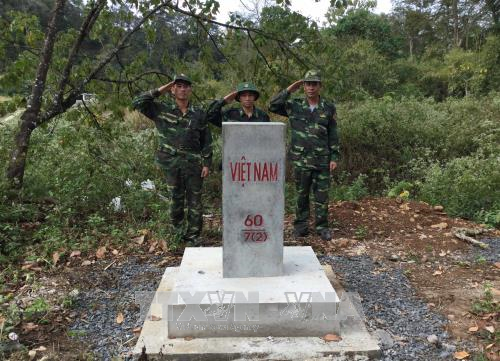 Dak Nong fulfils border marker planting task in 2017 ảnh 1 Dak Nong fulfils border marker planting task in 2017 ảnh 1