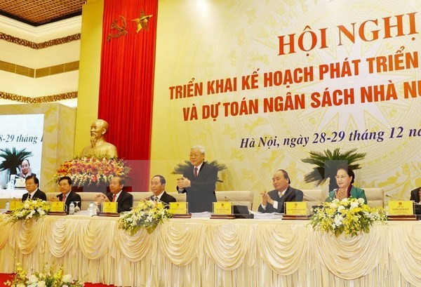 Party, State, NA leaders attend Government meeting for first time ảnh 1 Party, State, NA leaders attend Government meeting for first time ảnh 1