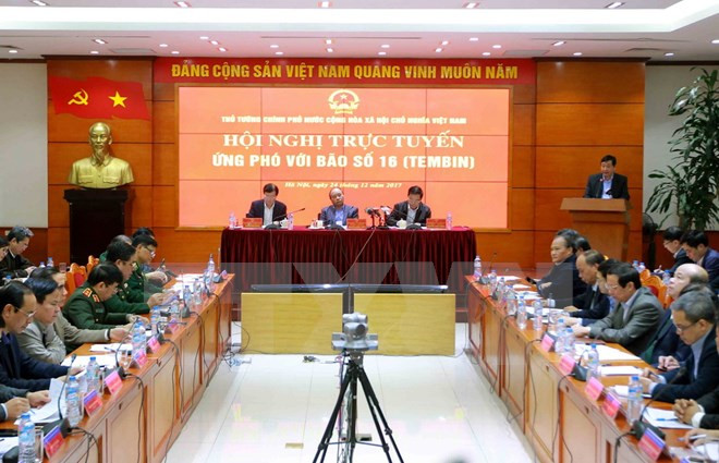 PM requests high vigilance in response to typhoon Tembin ảnh 1 PM requests high vigilance in response to typhoon Tembin ảnh 1
