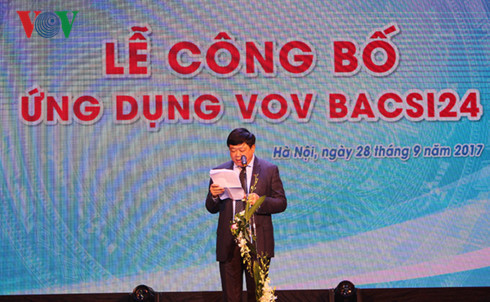 VOV-developed apps give online health consultations ảnh 1