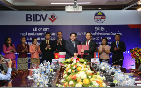 BIDV, Lao foreign trade bank beef up cooperation ảnh 1 BIDV, Lao foreign trade bank beef up cooperation ảnh 1