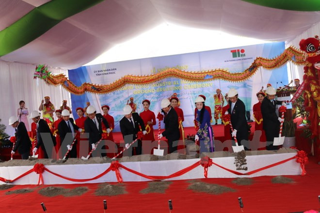 Sumitomo begins building Thang Long Industrial Park III ảnh 1