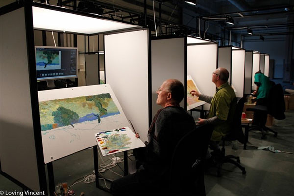 Painted film about Van Gogh to be screened in VN ảnh 1