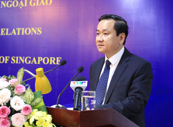 Hai Phong marks Vietnam-Singapore diplomatic ties ảnh 1