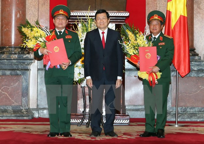 Military officials promoted to General ảnh 1 Military officials promoted to General ảnh 1