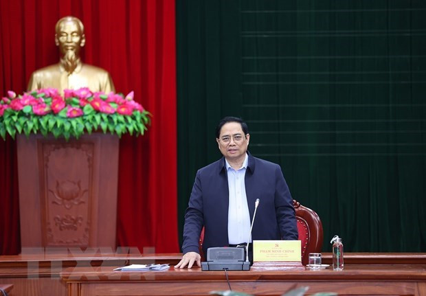 PM holds working session with Quang Binh’s leaders ảnh 1