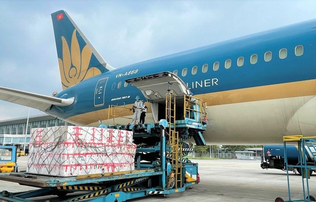 International air cargo throughput increases by over 21 percent in 2021 ảnh 1