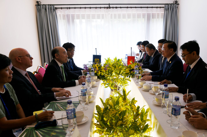 APEC 2017: Finance Minister meets IMF deputy manager in Quang Nam ảnh 1