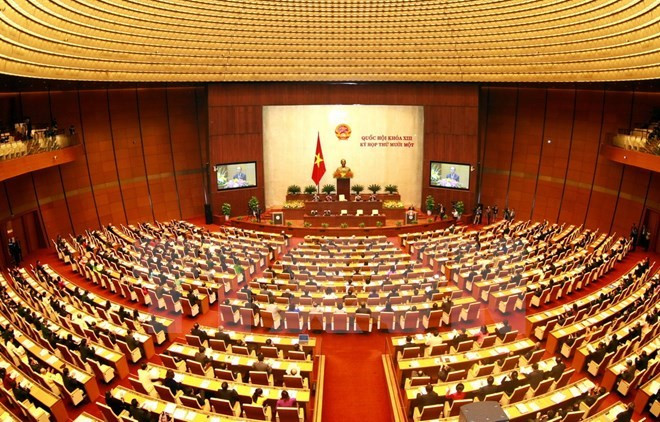 Legislators complete work on fourth day of 14th NA’s first session ảnh 1 Legislators complete work on fourth day of 14th NA’s first session ảnh 1