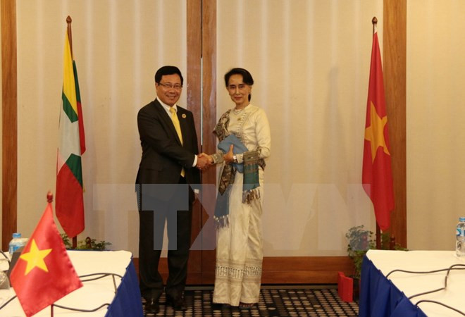 Vietnam, Myanmar to beef up cooperation ảnh 1