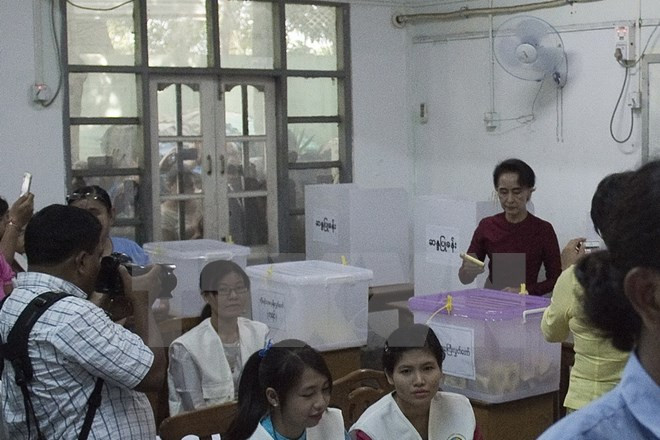Myanmar’s opposition party wins 15 seats ảnh 1