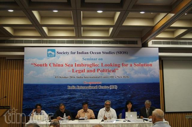 India workshop seeks legal solution to East Sea imbroglio ảnh 1