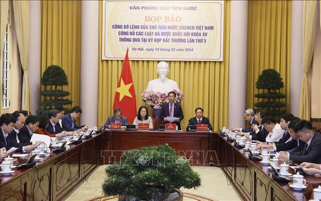 Two newly-adopted laws announced ảnh 1 Two newly-adopted laws announced ảnh 1