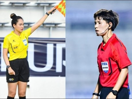 Two Vietnamese referees to officiate at 2024 AFC U20 Women's Asian Cup finals ảnh 1 Two Vietnamese referees to officiate at 2024 AFC U20 Women's Asian Cup finals ảnh 1