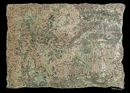 Art auction raises 18,000 USD ảnh 1 Art auction raises 18,000 USD ảnh 1