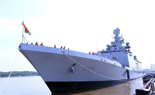 Indian naval ships begins friendly visit to HCM City ảnh 1 Indian naval ships begins friendly visit to HCM City ảnh 1