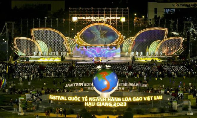 Vietnam-Hau Giang International Rice Festival 2023 opens ảnh 1