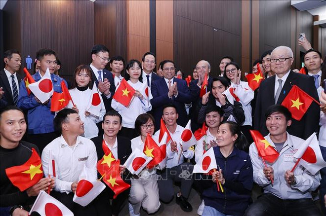 PM calls for stronger Vietnam-Japan labour cooperation ảnh 2 PM calls for stronger Vietnam-Japan labour cooperation ảnh 2