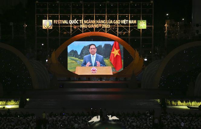 Vietnam-Hau Giang International Rice Festival 2023 opens ảnh 2