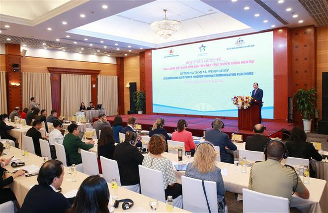 Workshop talks strengthening of soft power ảnh 1 Workshop talks strengthening of soft power ảnh 1