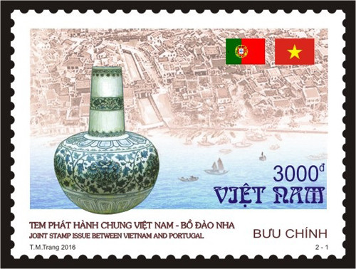 Joint issue of Vietnam-Portugal stamps released ảnh 1
