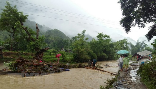 Floods, landslides cause serious damage to Lai Chau province ảnh 1