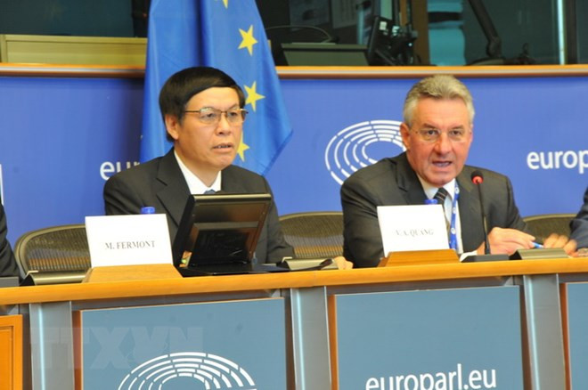 Brussels workshop talks about EU-Vietnam Free Trade Agreement ảnh 1 Brussels workshop talks about EU-Vietnam Free Trade Agreement ảnh 1