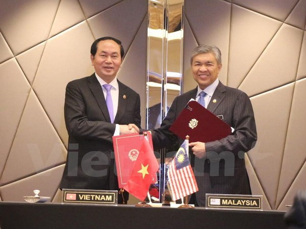 Vietnam, Malaysia sign agreement on transnational crimes ảnh 1 Vietnam, Malaysia sign agreement on transnational crimes ảnh 1
