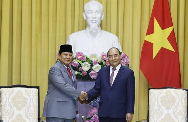 President calls for stronger Vietnam-Indonesia defence cooperation ảnh 1 President calls for stronger Vietnam-Indonesia defence cooperation ảnh 1