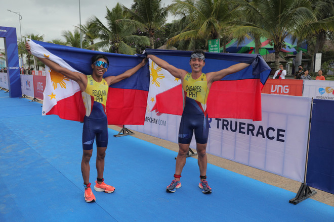 SEA Games 31: Philippines triumphs in triathlon competitions ảnh 1 SEA Games 31: Philippines triumphs in triathlon competitions ảnh 1