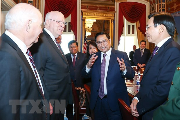 PM meets President Pro Tempore of US Senate in Washington D.C ảnh 1 PM meets President Pro Tempore of US Senate in Washington D.C ảnh 1