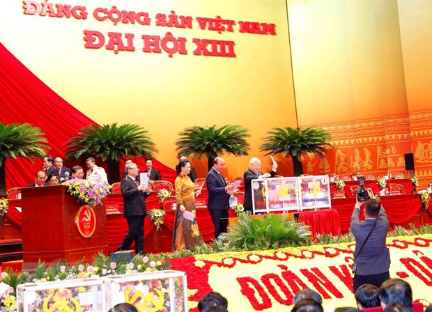 Fifth working day of 13th National Party Congress ảnh 1 Fifth working day of 13th National Party Congress ảnh 1