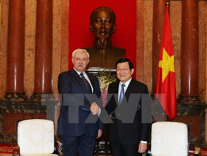 State President receives Governor of Saint Petersburg ảnh 1 State President receives Governor of Saint Petersburg ảnh 1